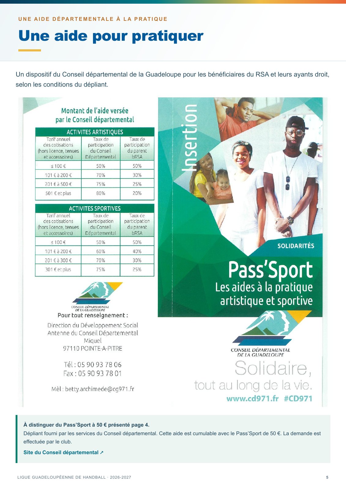 Page 5 — Aide du Conseil départemental