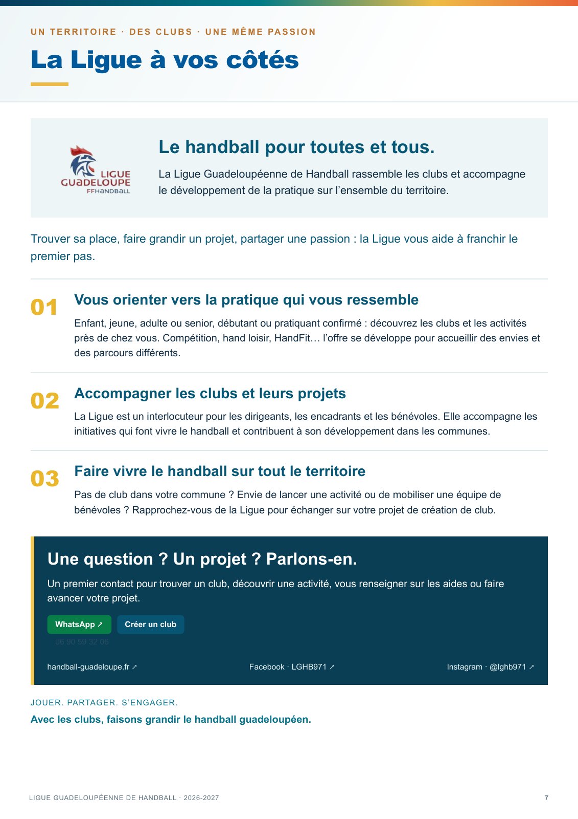Page 7 — La Ligue